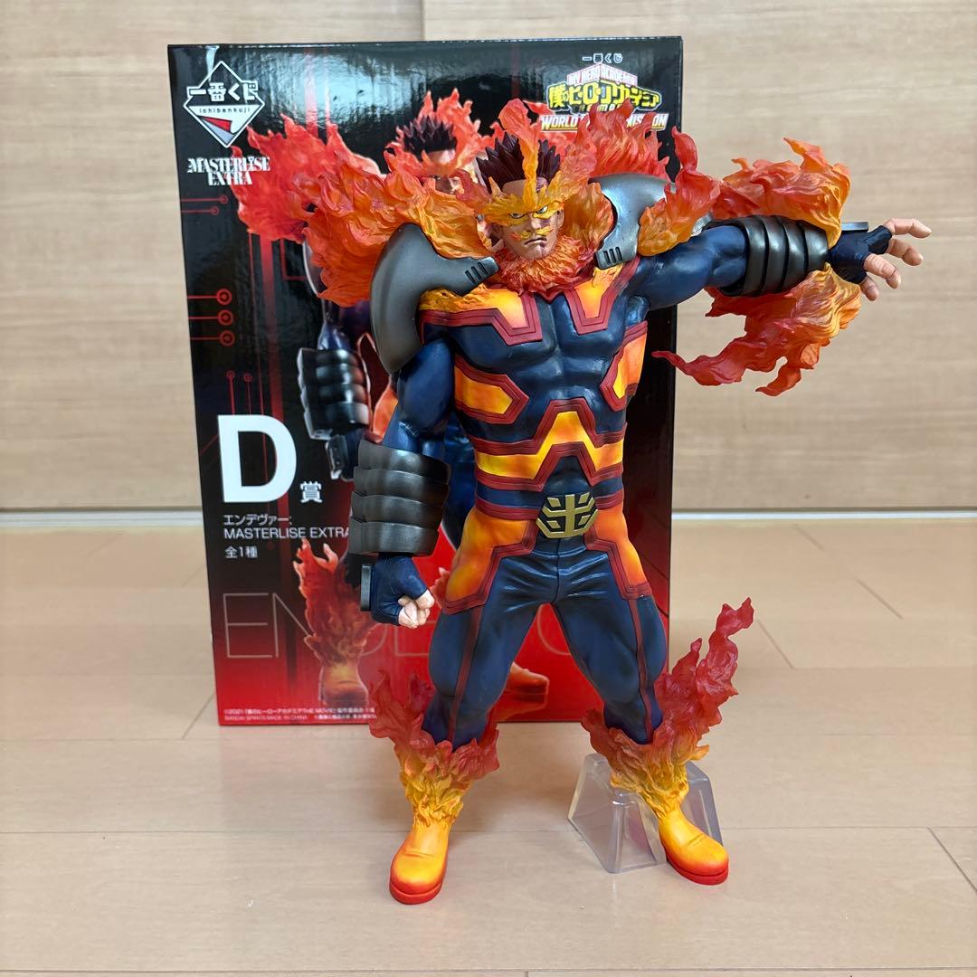 僕のヒーローアカデミア　一番くじ　ワールドヒーローズミッション　D賞エンデヴァー