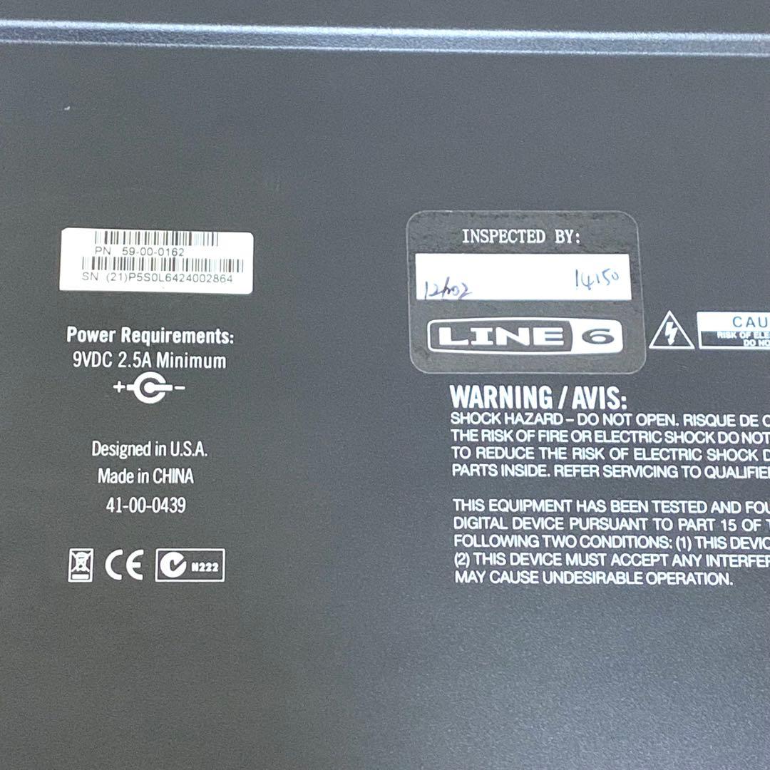 LINE6 POD HD500X②動作確認済 社外適合ACアダプター付属 - メルカリ