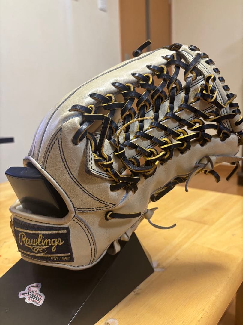 Rawlings HOHソフトボール使用　外野用硬式野球グローブ キャメル