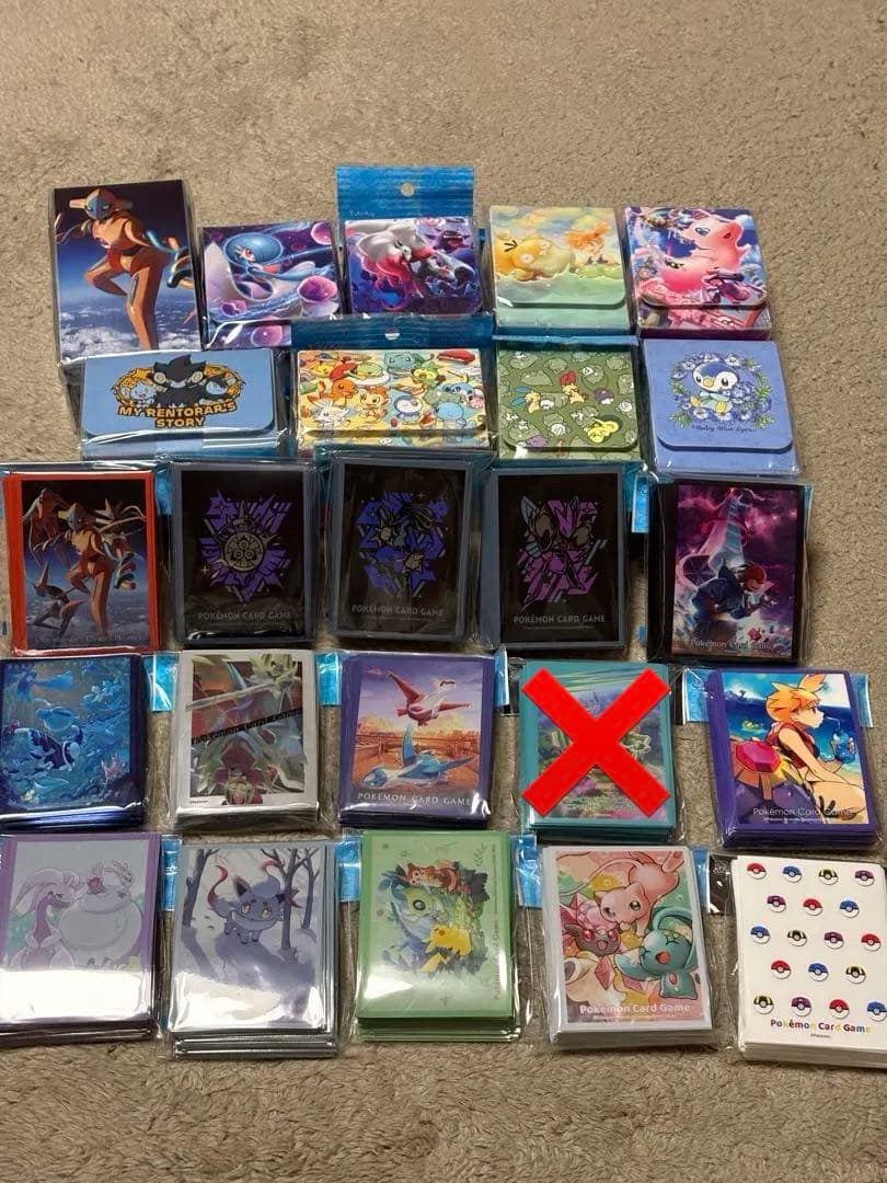 【新品未使用】ポケモンカードゲーム デッキケース デッキシールド まとめ売り ポケモンカードゲーム デッキケース デッキシールド まとめ サプライ