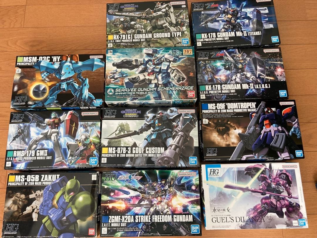 HG ガンプラ 12体セット 機動戦士ガンダム 鉄血のオルフェンズ』HG 1/144 鉄華団コンプリート