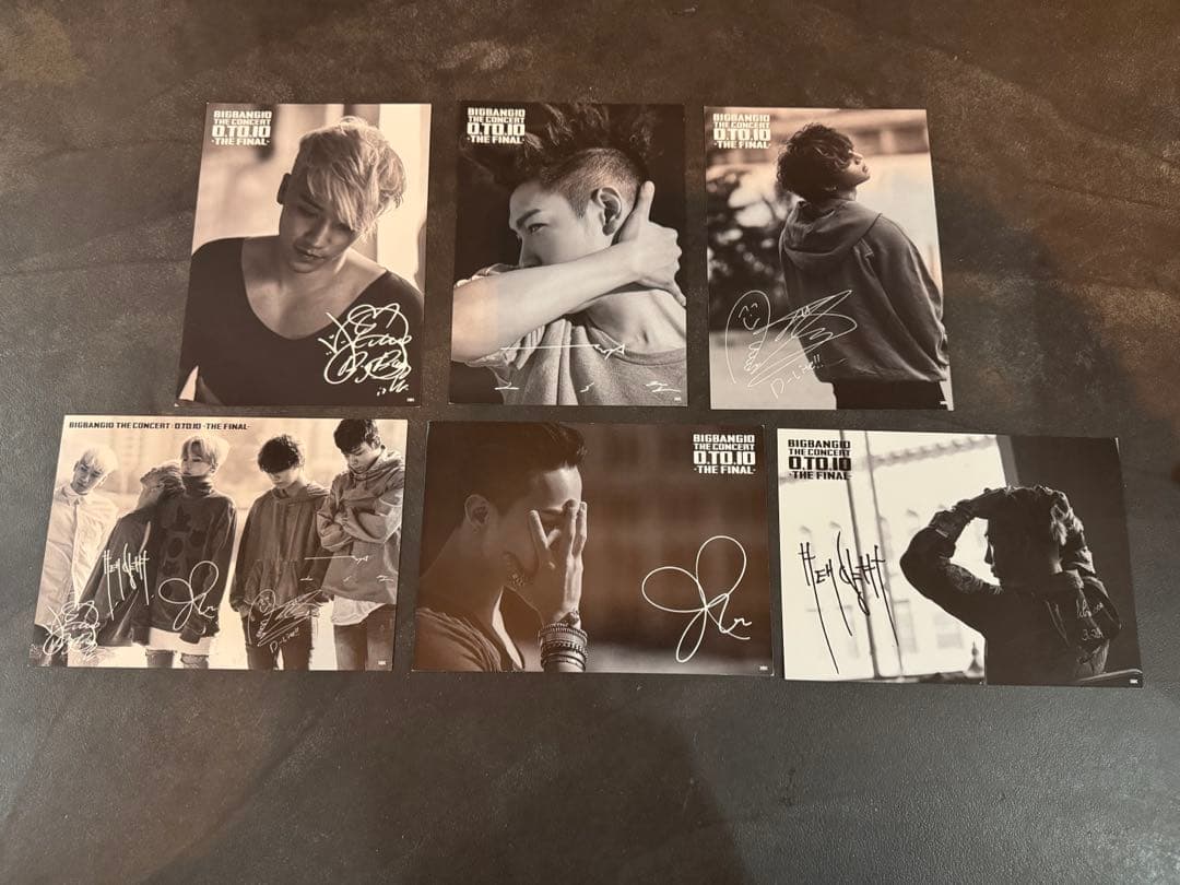 BIGBANG ポストカード　公式　非売品