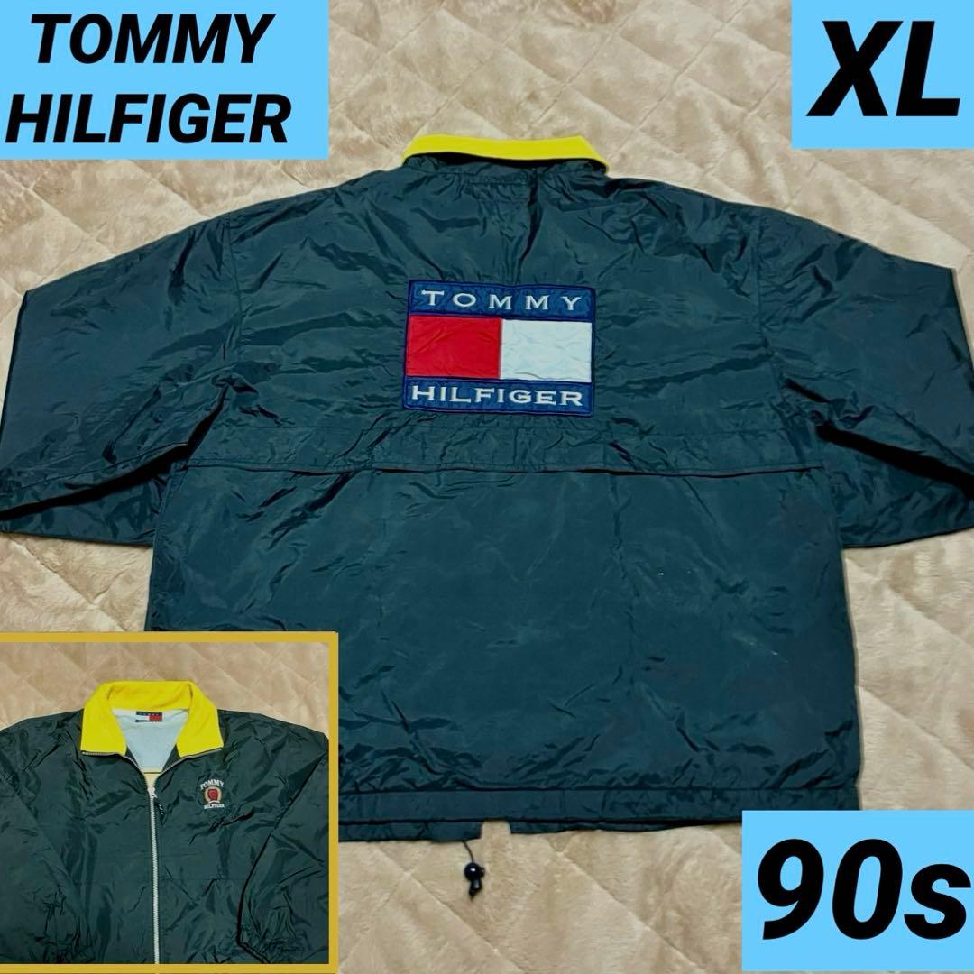   90s ナイロンジャケット ヴィンテージ フラッグ