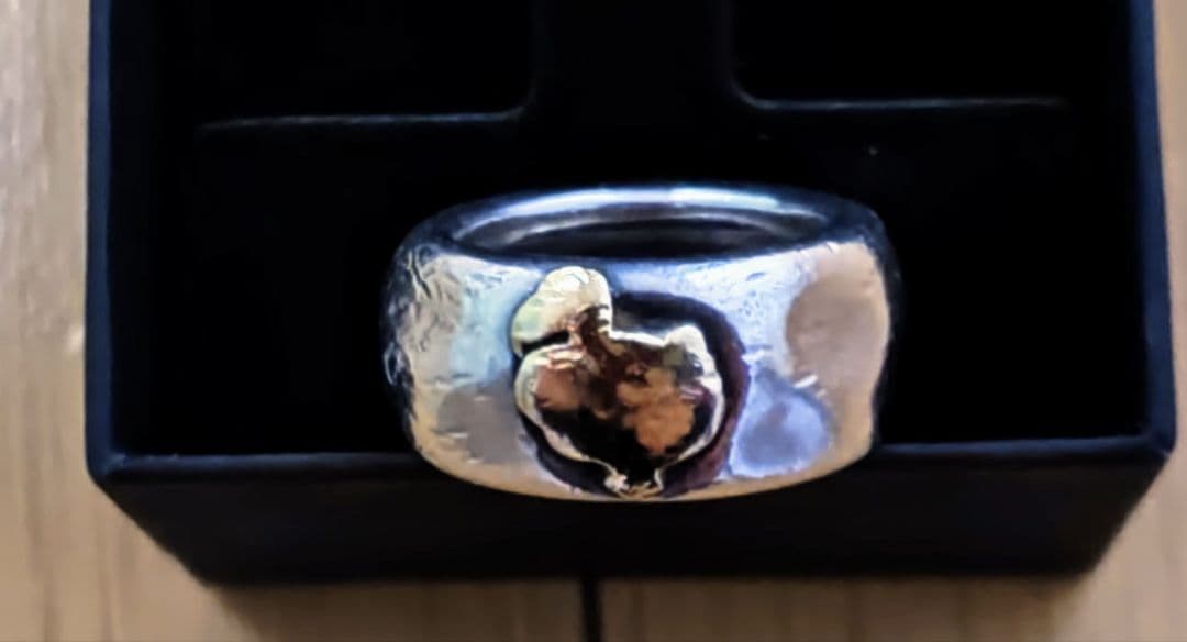 Pomellato ポメラート DoDoリング SV925×K18YG ドド