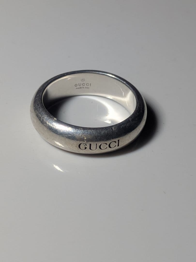GUCCI 925シルバーリング 約8g 20号