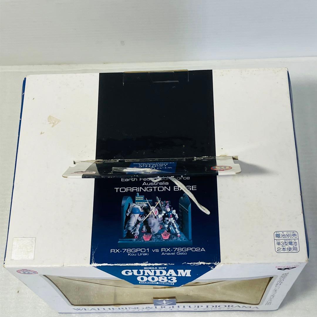 機動戦士ガンダム ウェザリング＆ライトアップジオラマ～ガンダムVS