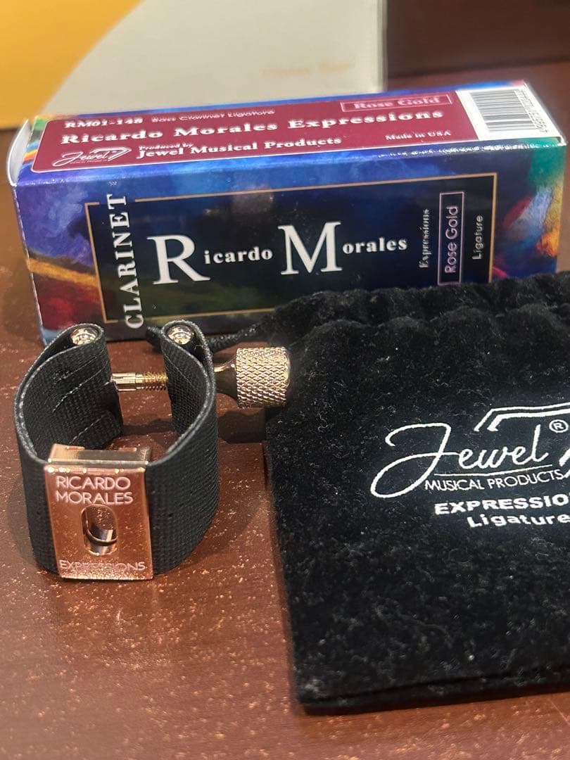 リカルドモラレス エクスプレッションズ バスクラリネットリガチャー