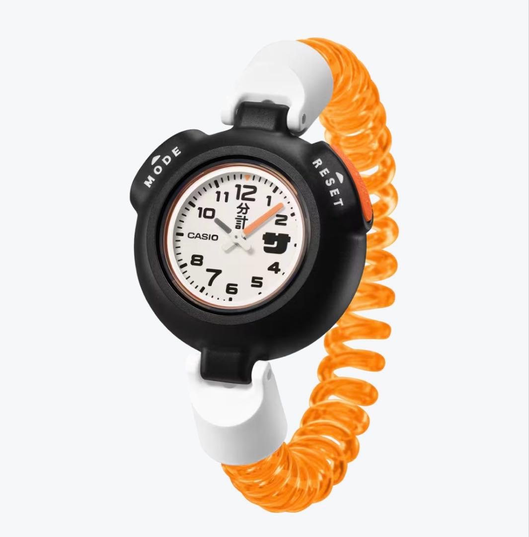 サ時計 SAN-100H-7BJR オレンジ CASIO カシオ サウナ SAN-100H-7BJR | CASIO