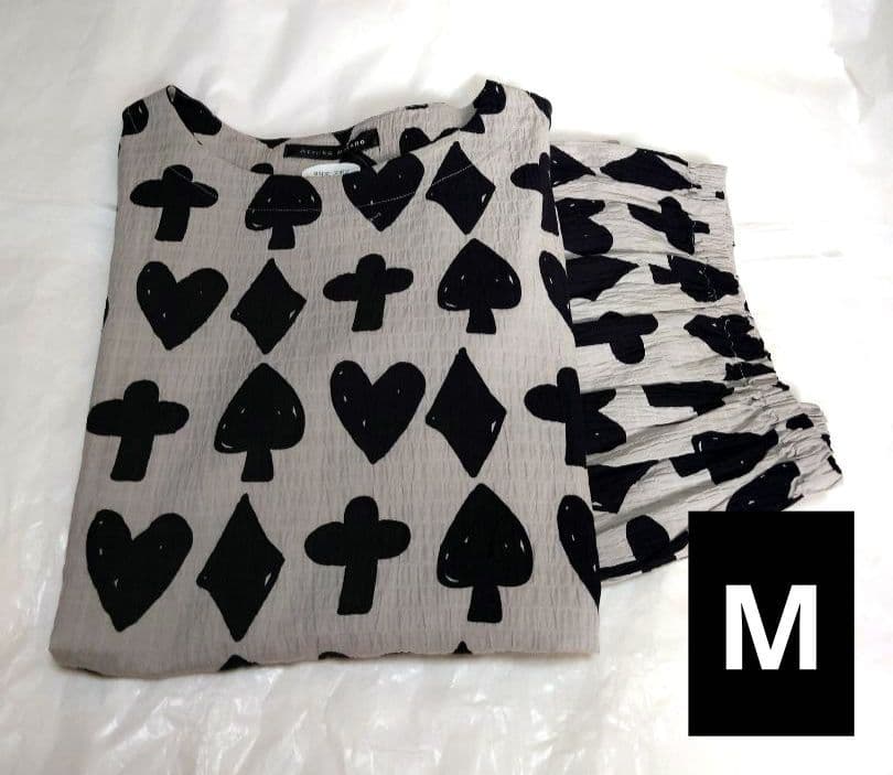 新品タグ付き ワコール パジャマ ルームウェア トランプ M