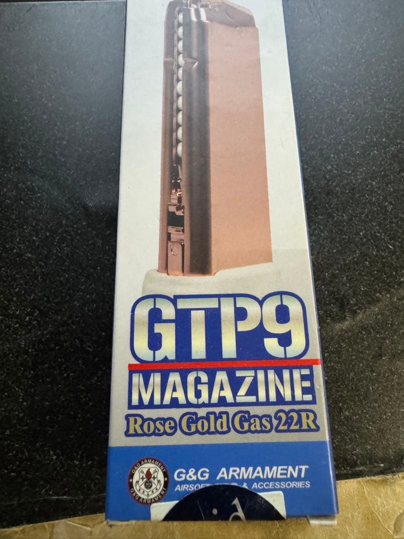 GTP9 マガジン ローズゴールド ガス 22R