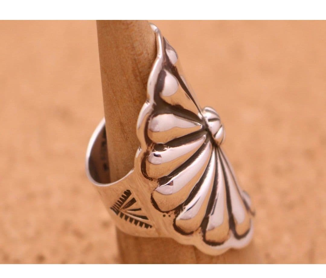 SPさま専用 美品✨️ダレルキャドマン コンチョリング シルバーリング