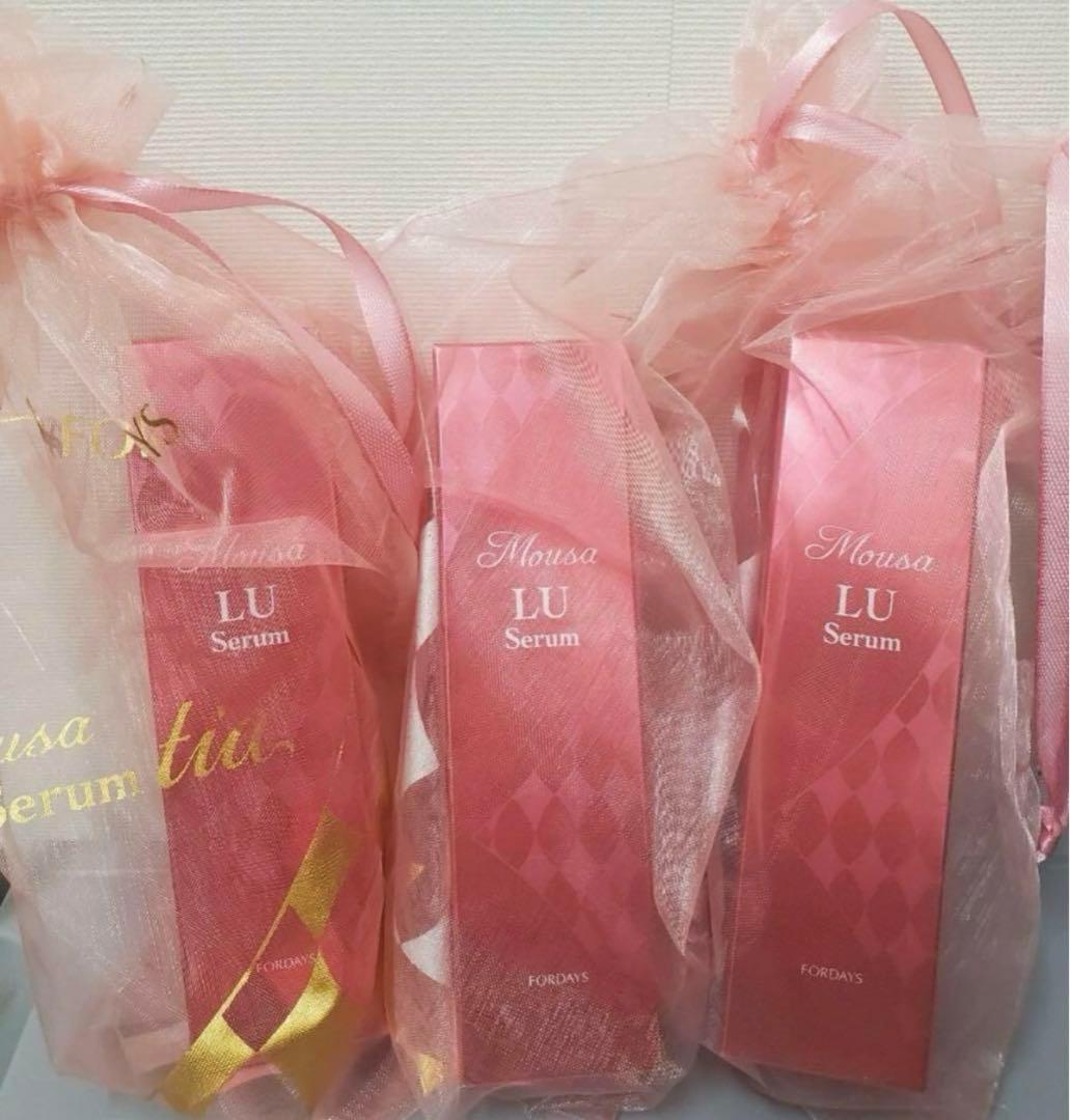 フォーデイズ　ムーサLU・セラム tia 新品未使用 3本 フォーデイズ ムーサ LU・セラム tia 50g 美容液 オールインワン