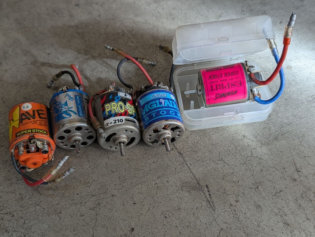 WAVE スーパーストックモーター 4個セット