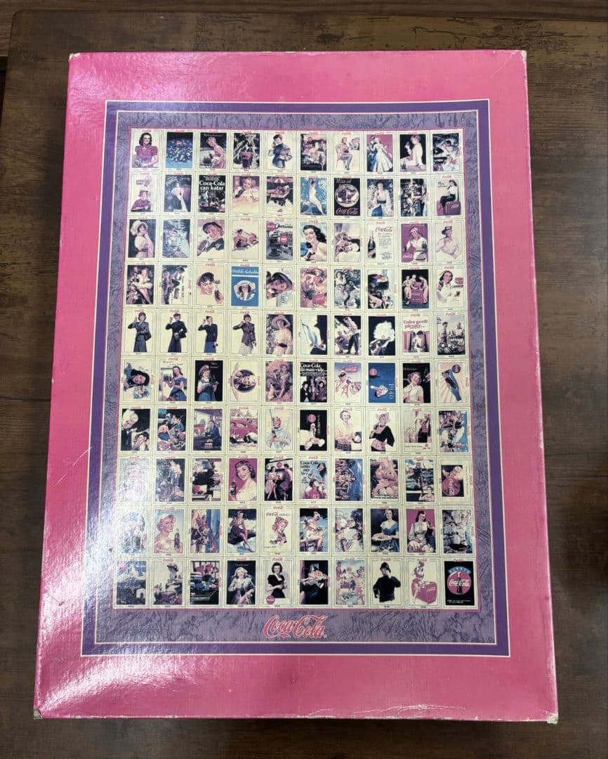 未使用　コカ・コーラ　コレクターズカードパズル　希少
