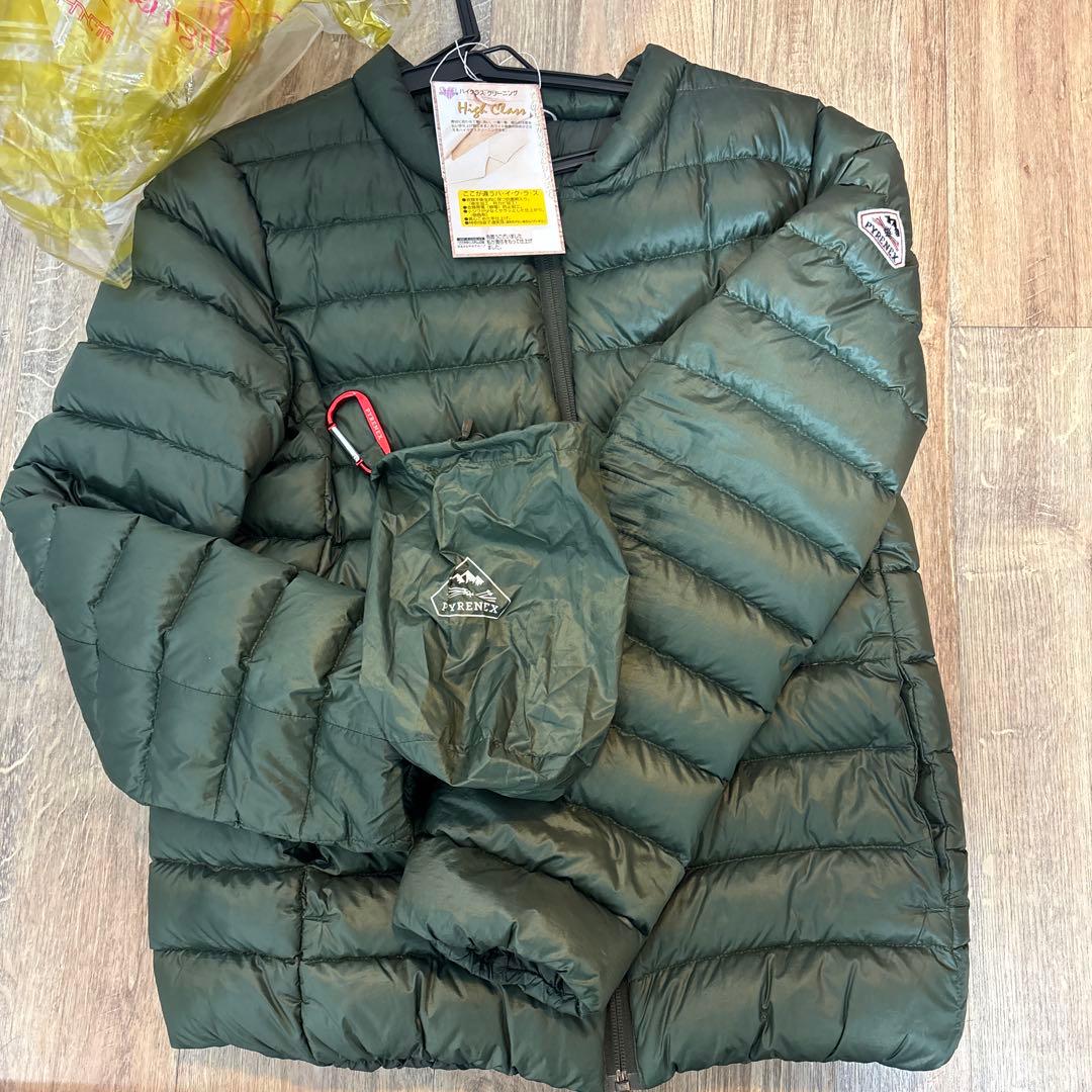 ピレネックス　38サイズ軽量ダウンジャケット オリーブグリーン 収納袋付き 楽天市場】ピレネックス レディース ダウンジャケット オルガ Olga