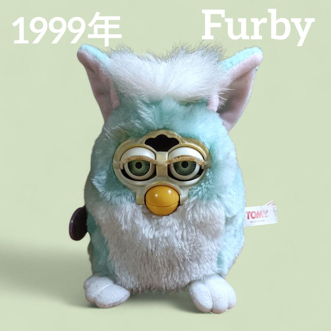 希少】ファービーベイビー 日本語版 ミントグリーン 1999年
