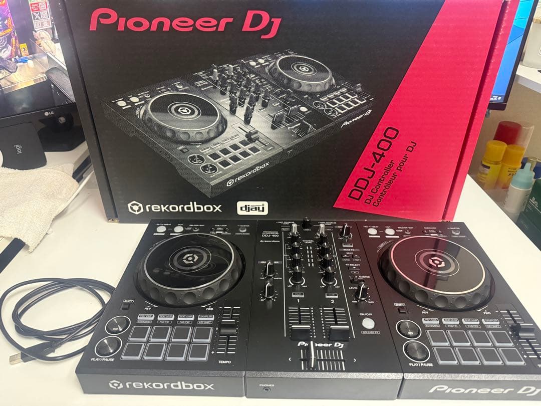 【Pioneer】DDJ-400 本体　デッキカバー付 Amazon.com: Decksaver LE Pioneer Ddj-400 Cover : Everything Else