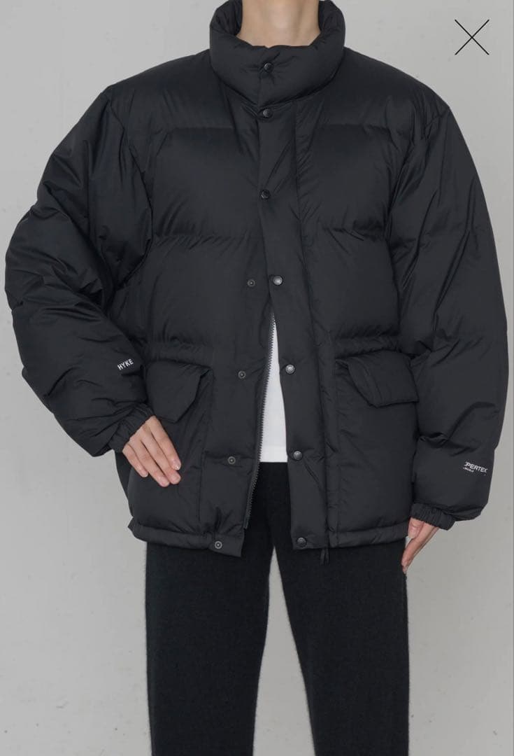 HYKE PERTEX® DOWN JACKET 25AW 2 HYKE(ハイク)】 ≪GENDERLESS≫PERTEX DOWN JACKET｜PARIGOT ONLINE