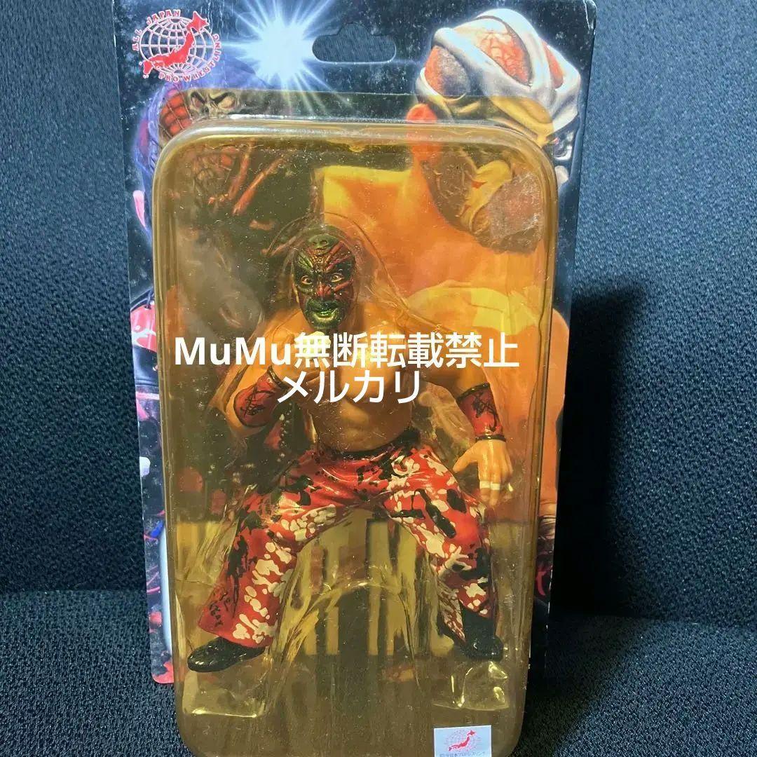 未開封　キャラプロ　全日本プロレス　グレート•ムタ　プロレス　フィギュア　① Yahoo!オークション - 【貴重】初期赤ペイント グレートムタ プロレス