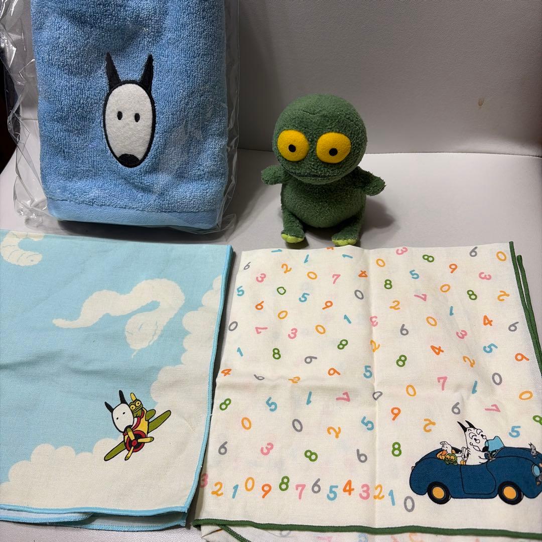 バムとケロ　おじぎちゃん　グッズ　ぬいぐるみ