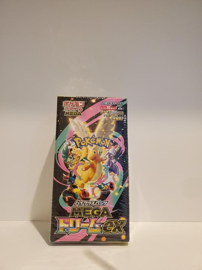 【シュリンク付き】ポケモンカードゲームMEGAドリームex 1box【送料無料】