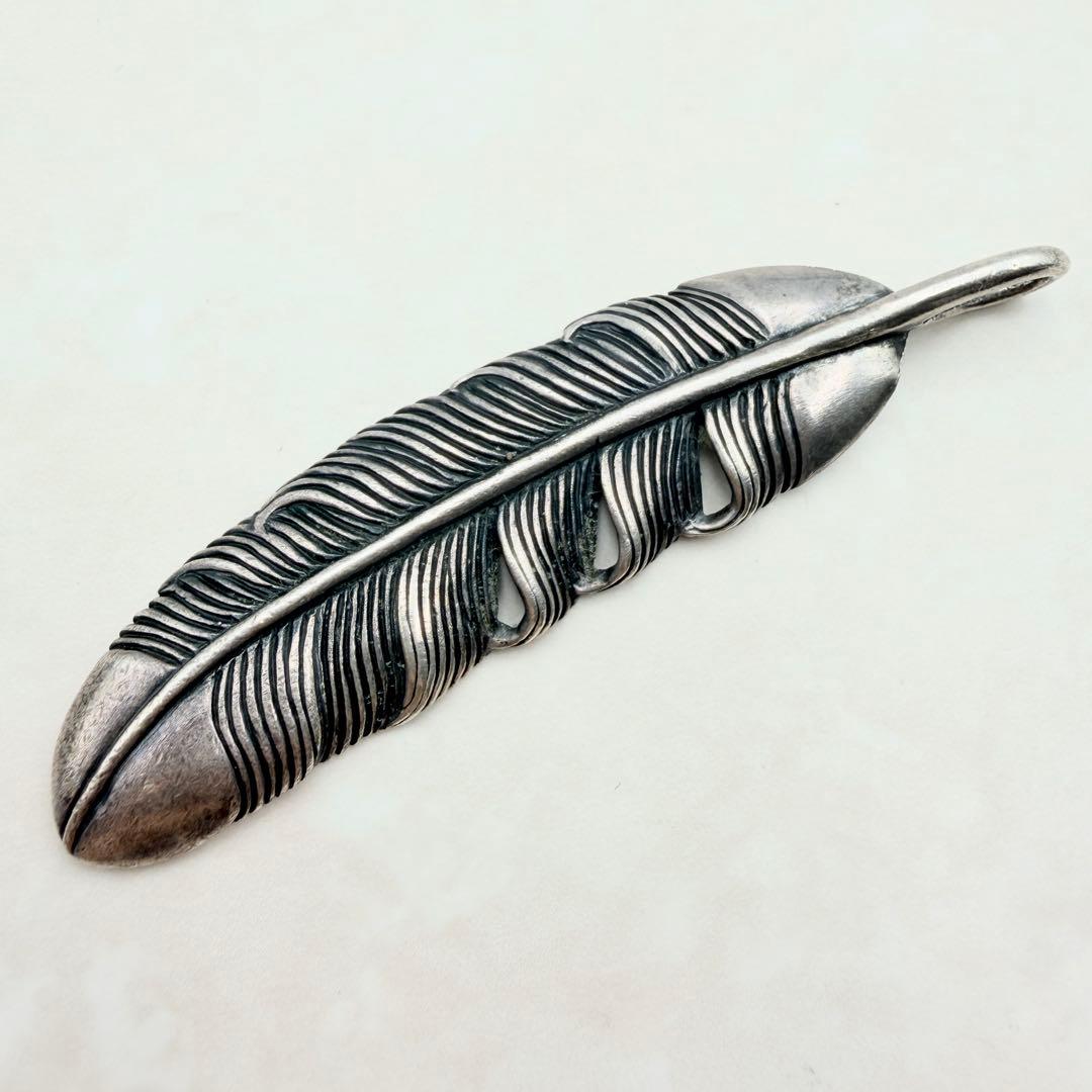 カタロニア　フェザー　ペンダント　トップ　シルバー925 Catalonia