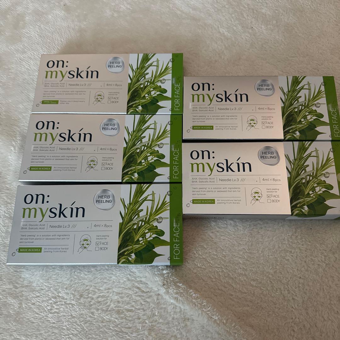 on: myskin フェイスマスク 5パック