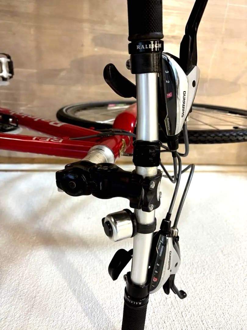 ⭕️英国名車RALEIGH（ラレー）｜大人の赤が映える｜街乗りに映える