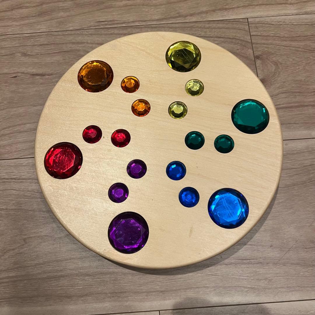 アトリエニキティキ デュシマ社　ジュエルこま　白木 コマ