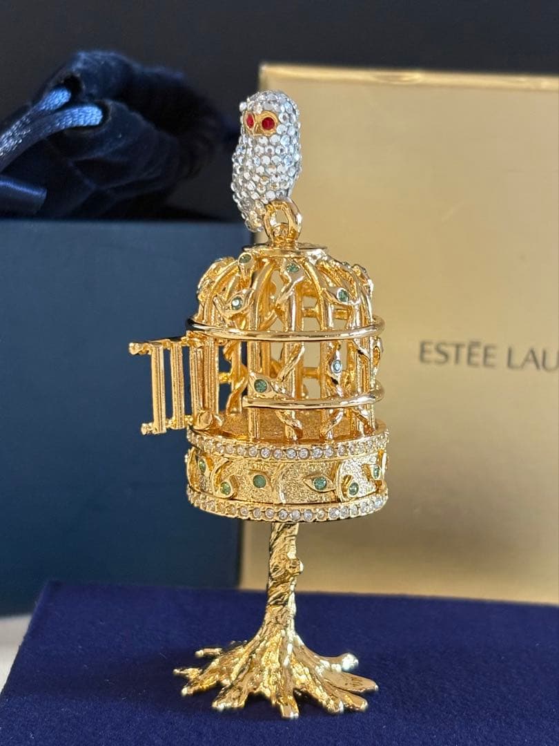 バードソング 鳥籠 練り香水 エスティローダー