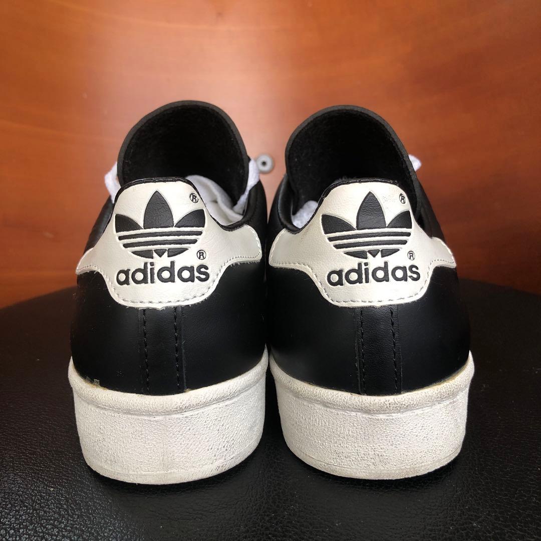 mk 様専用 adidas スーパースター 黒×白 金ベロ US8 レア希少 - メルカリ