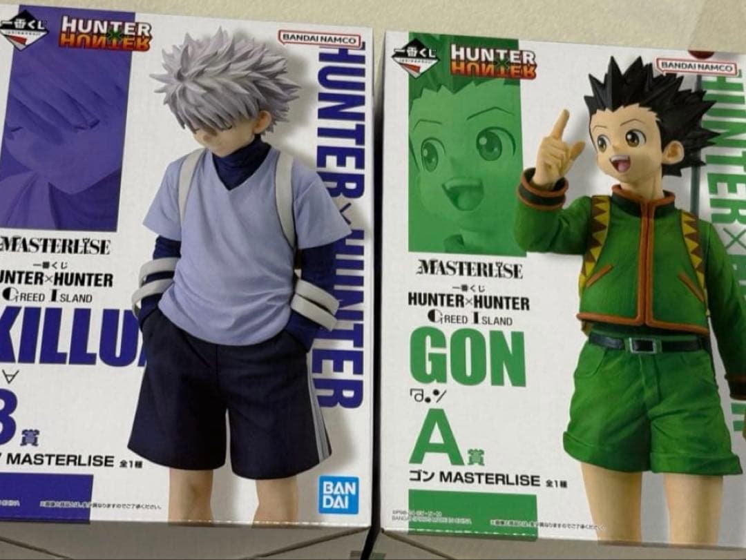 HUNTER×HUNTER 一番くじ グリードアイランド A賞ゴン B賞キルア
