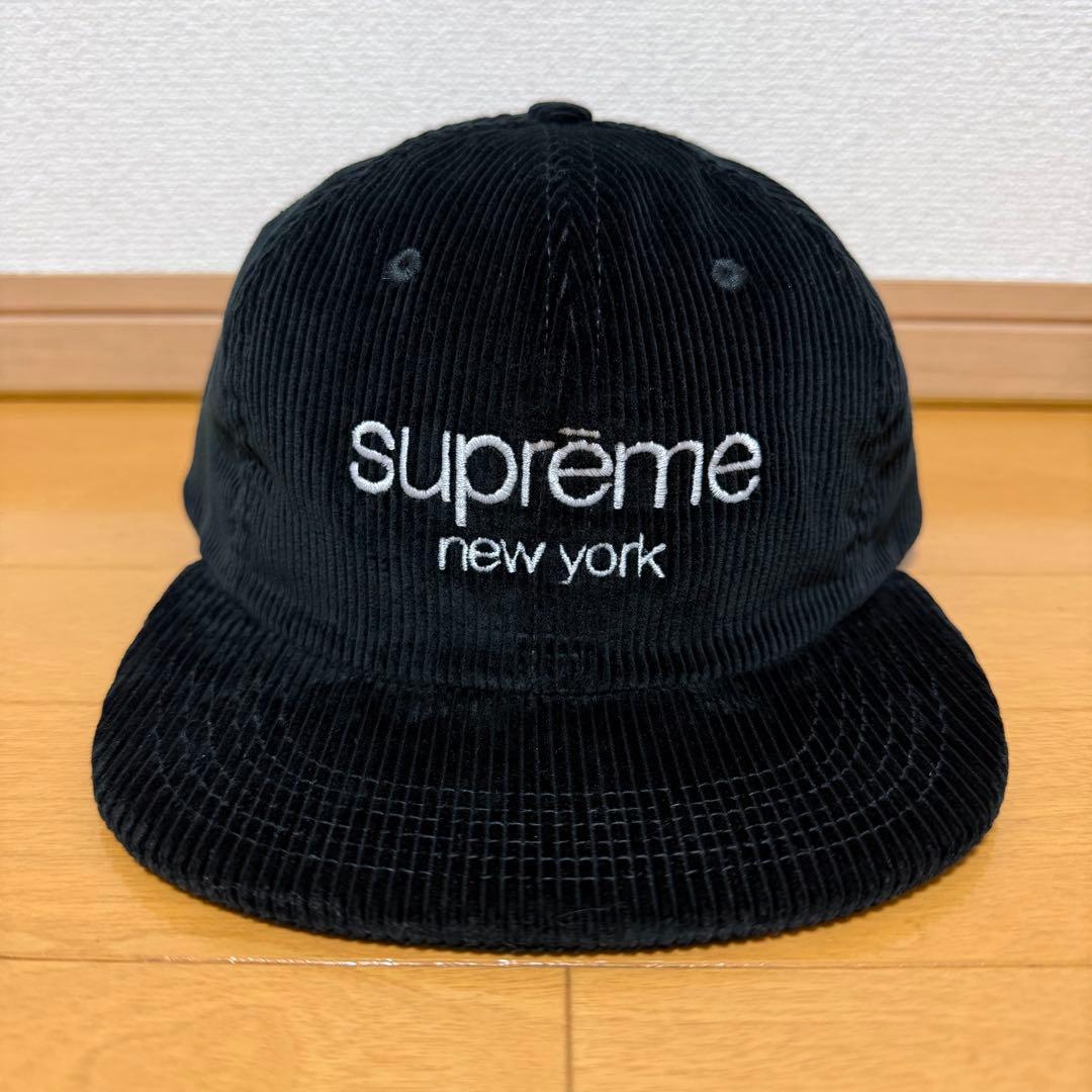 新品 Supreme Corduroy Classic Logo 6-Panel