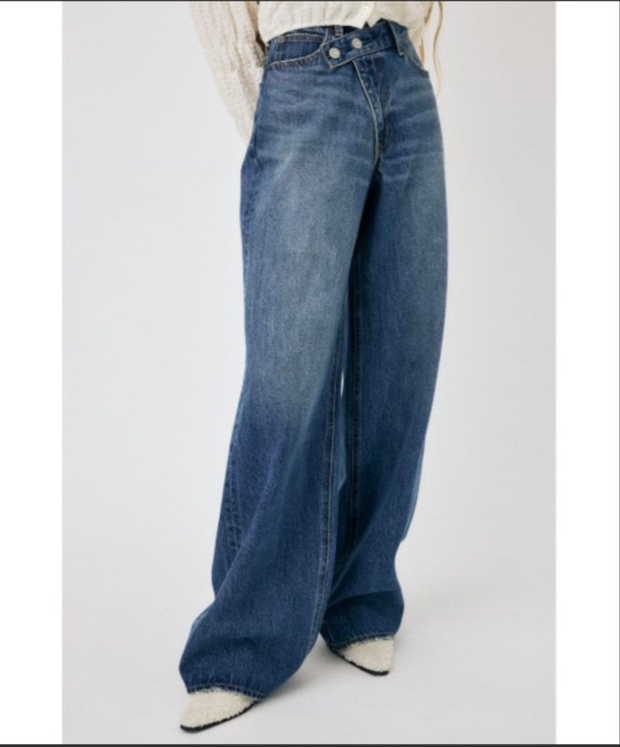 メープル様　moussy CROSS WAIST WIDE STRAIGHT