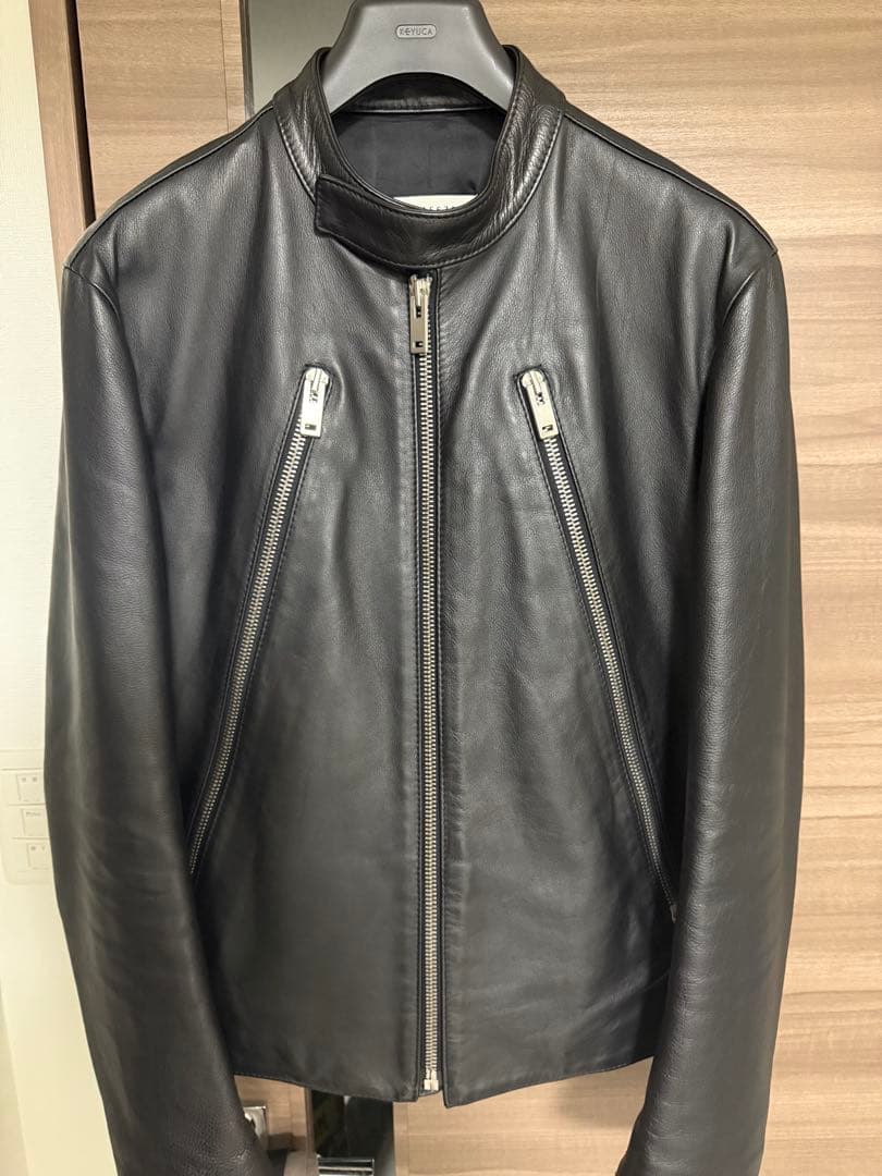 Maison Margiela S50AM0257 ハの字ライダースジャケット