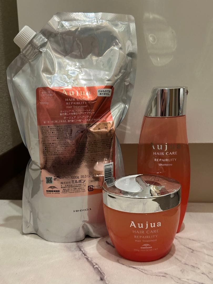 Aujua ヘアケア リペアリティ トリートメント