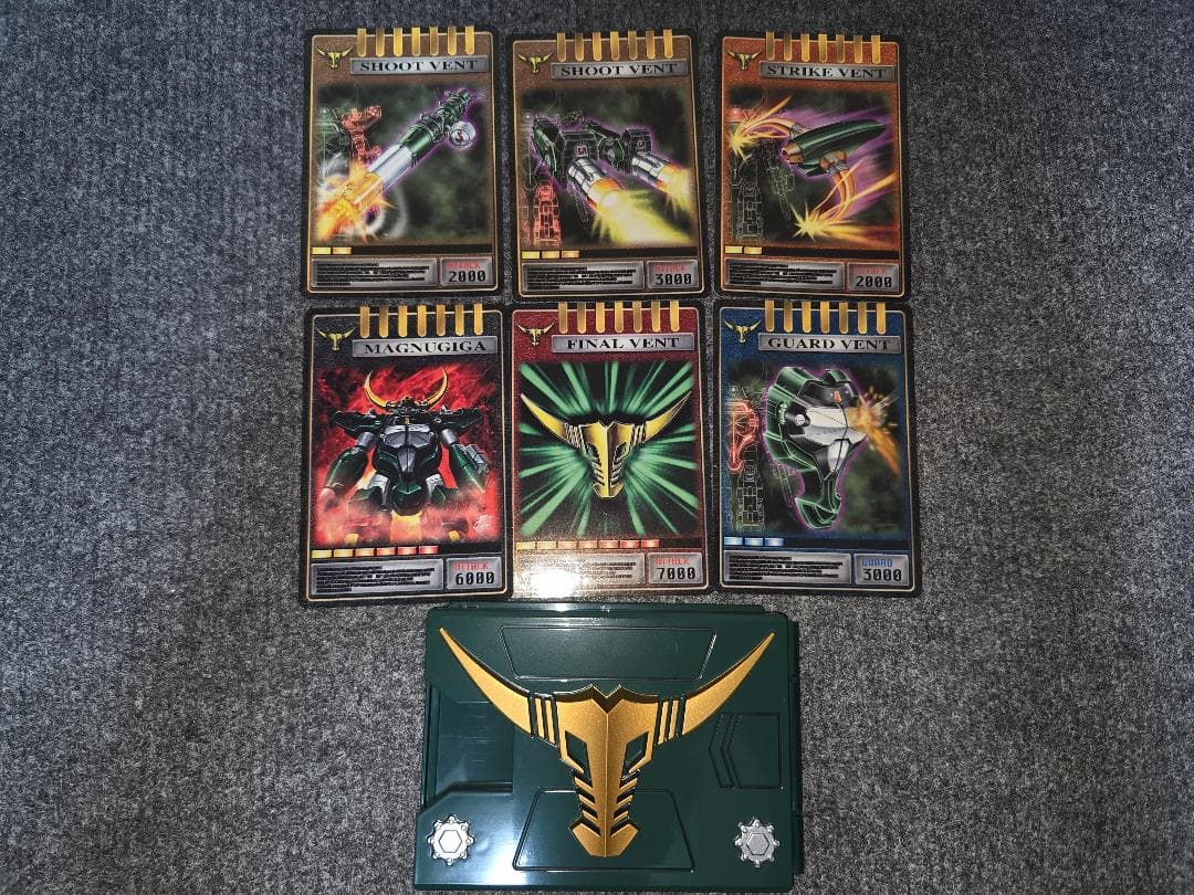 ゾルダ カードデッキ CSM Vバックル＆ドラグバイザー 仮面ライダー