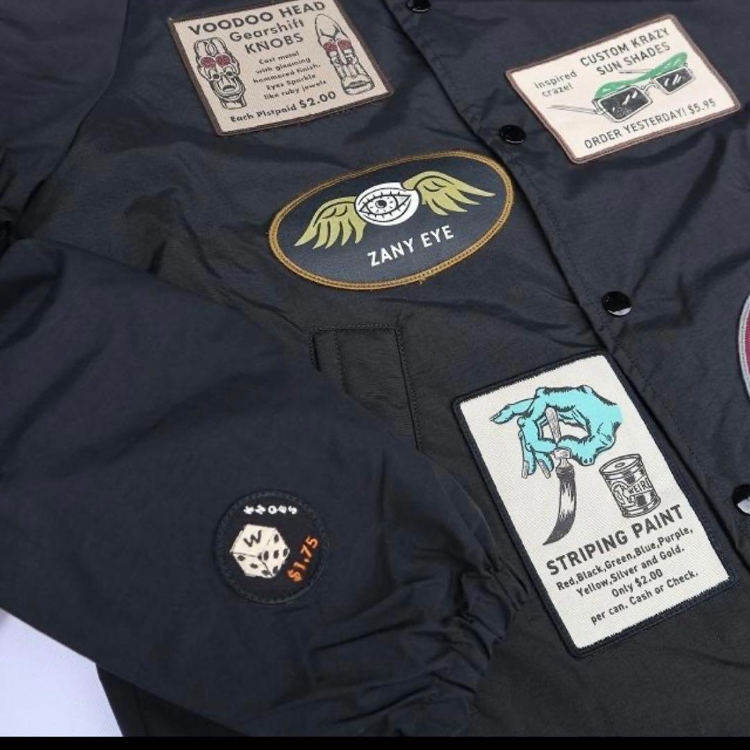 ジャケット・アウター WEIRDO MAIL ORDER COACH JACKET Black 2XL