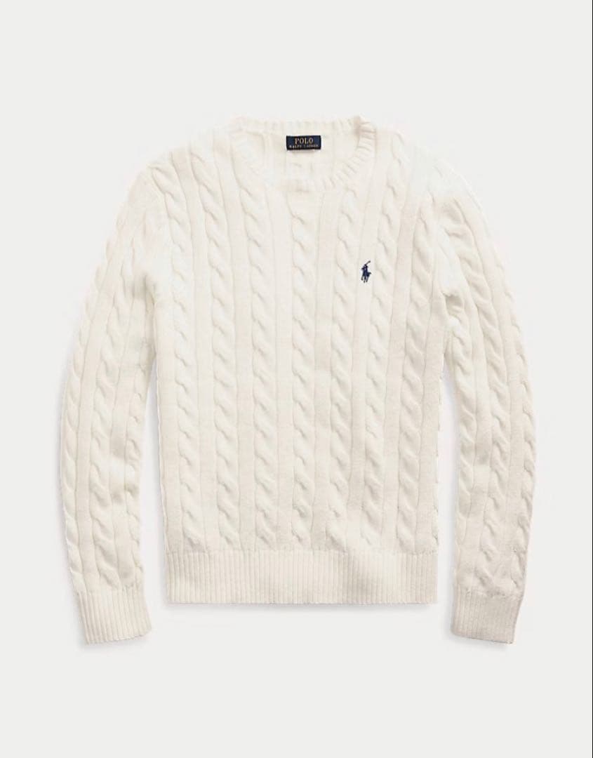 ポロ・ラルフ・ローレン ケーブルニットセーター