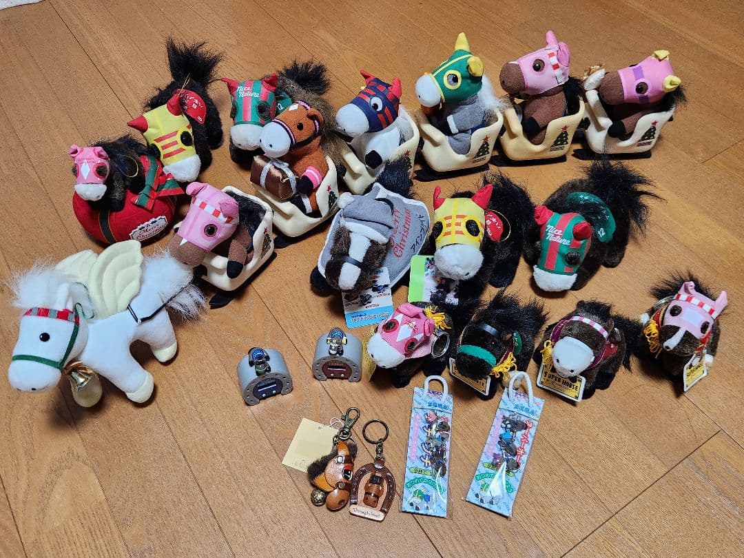 競走馬 ぬいぐるみセット 競馬 サラブレッド クリスマス 🏇9月発売プライズ商品🏇 【サラブレッドコレクション ぬいぐるみ31