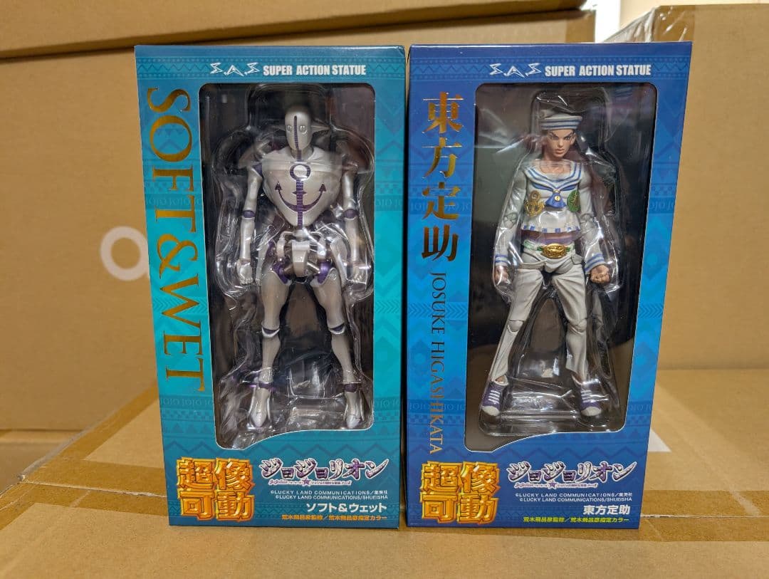 超像可動 ジョジョリオン ジョジョの奇妙な冒険 東方定助＋ソフト＆ウェット