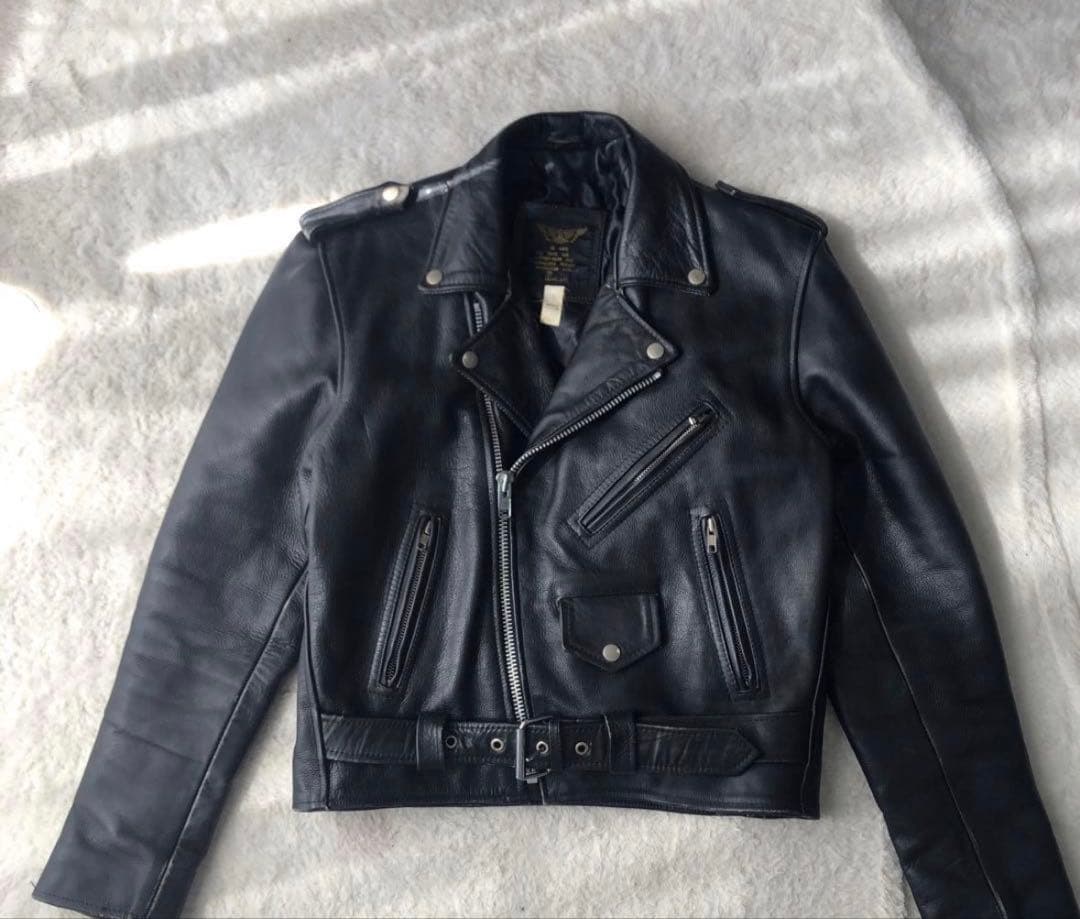 kakuishi ダブルライダースジャケット　vintage