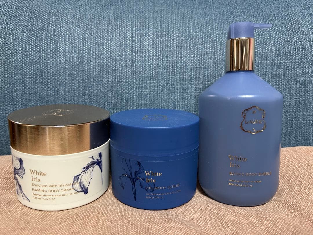 Laline White Iris 3点セット