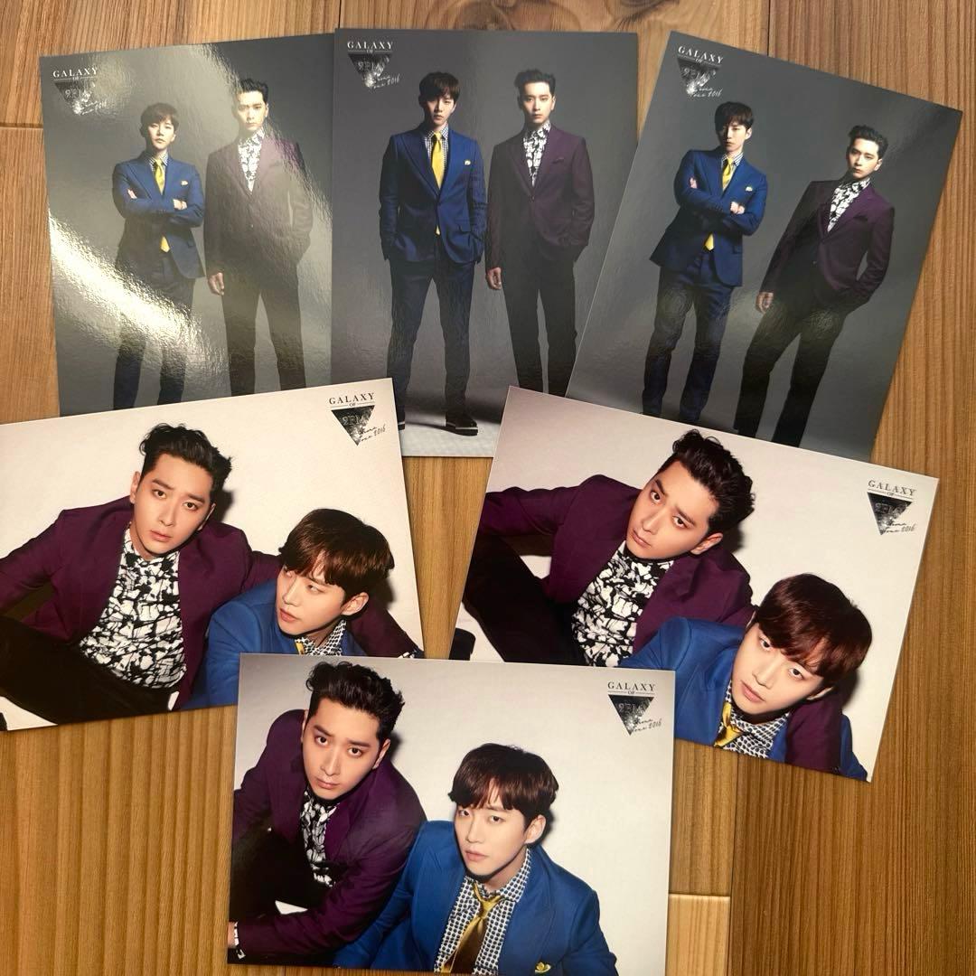 ジュノ 2PM GALAXY OF 2PM トレカ ちゅんぬのコンプ6枚 ジュノ 2PM 2026 フォトフレーム付き 卓上 カレンダー 韓流 グッズ