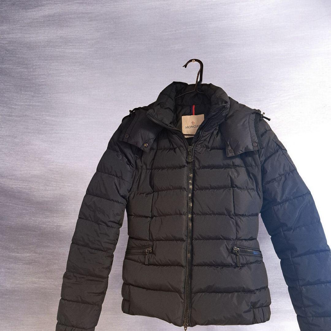 MONCLER ダウン ダウンジャケット SABY 黒　0 美品　モンクレール モンクレール レディース ダウン MONCLER ブランド ダウンジャケット
