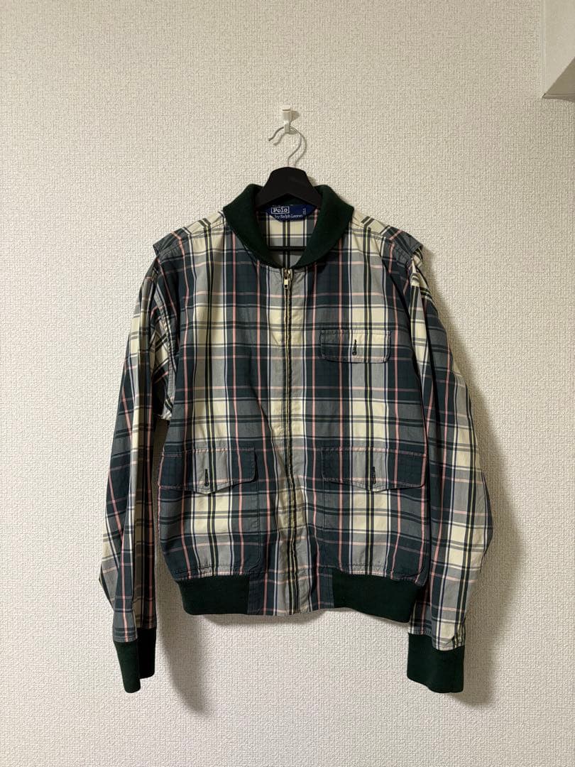 Polo by Ralph Lauren スウィングトップ チェック柄ジャケット