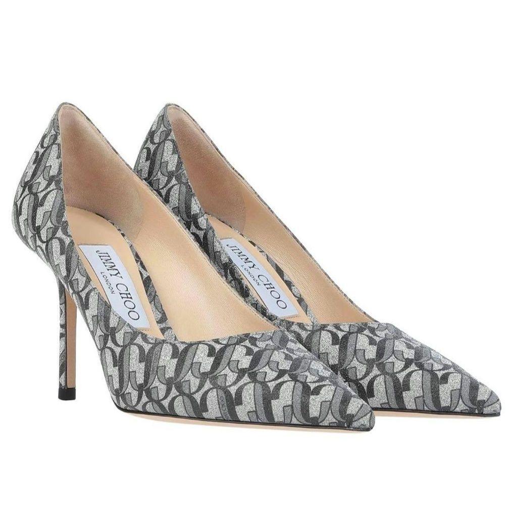 新品未使用JIMMY CHOO シグネチャーポインテッドトゥヒール グリッター