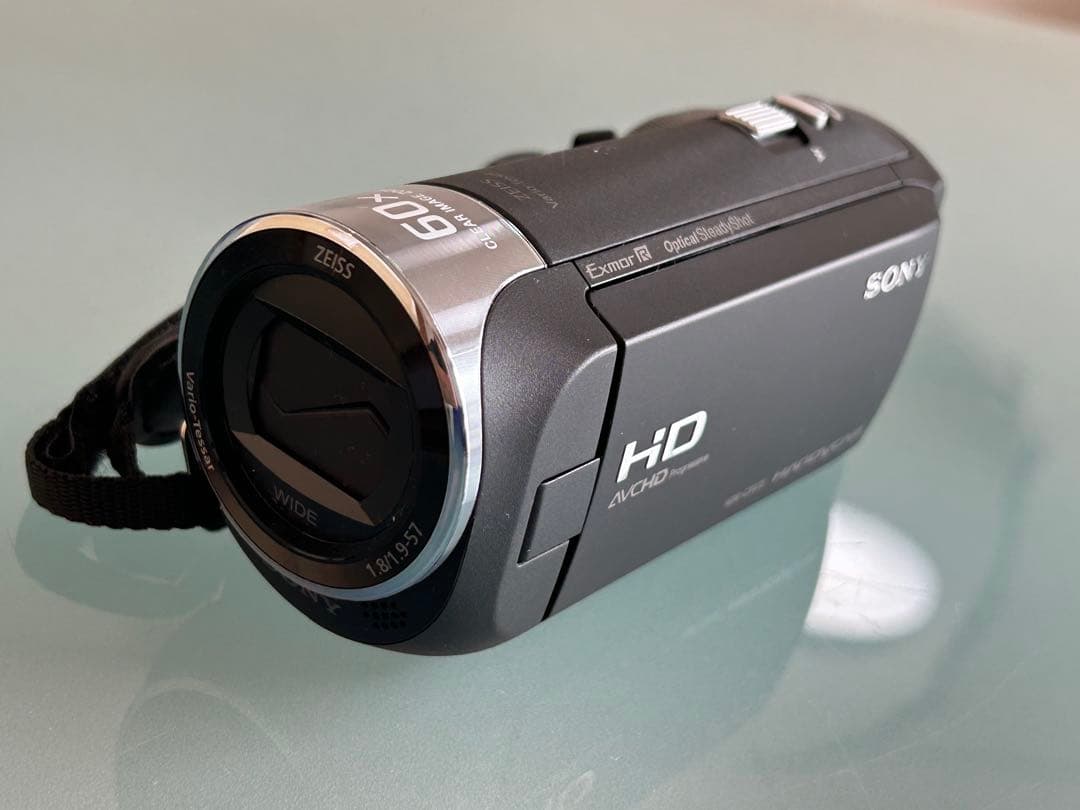 【新中古品】SONY HDR-CX470ビデオカメラ 本体（ブラック） HDR-CX470 ビデオカメラ ブラック [フルハイビジョン対応] SONY