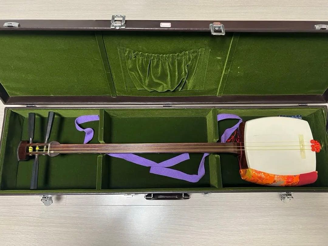 三味線中竿東さわり付き