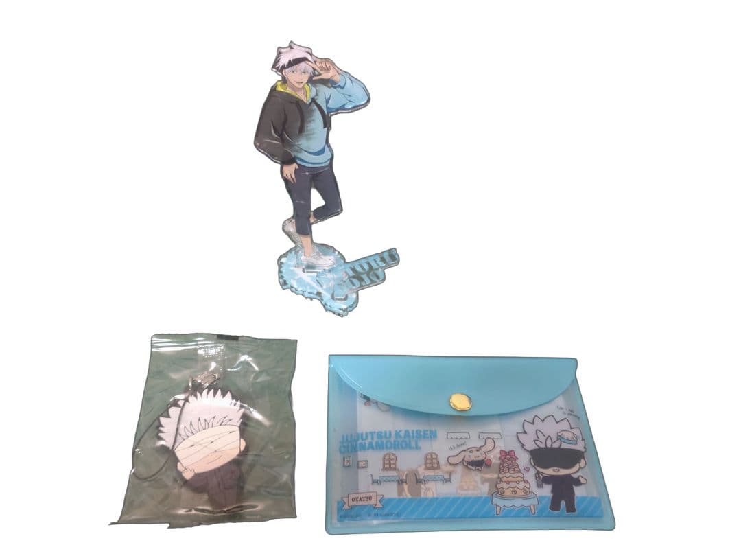 呪術廻戦／五条悟／アクリルスタンド・キーホルダー・ポーチのセット